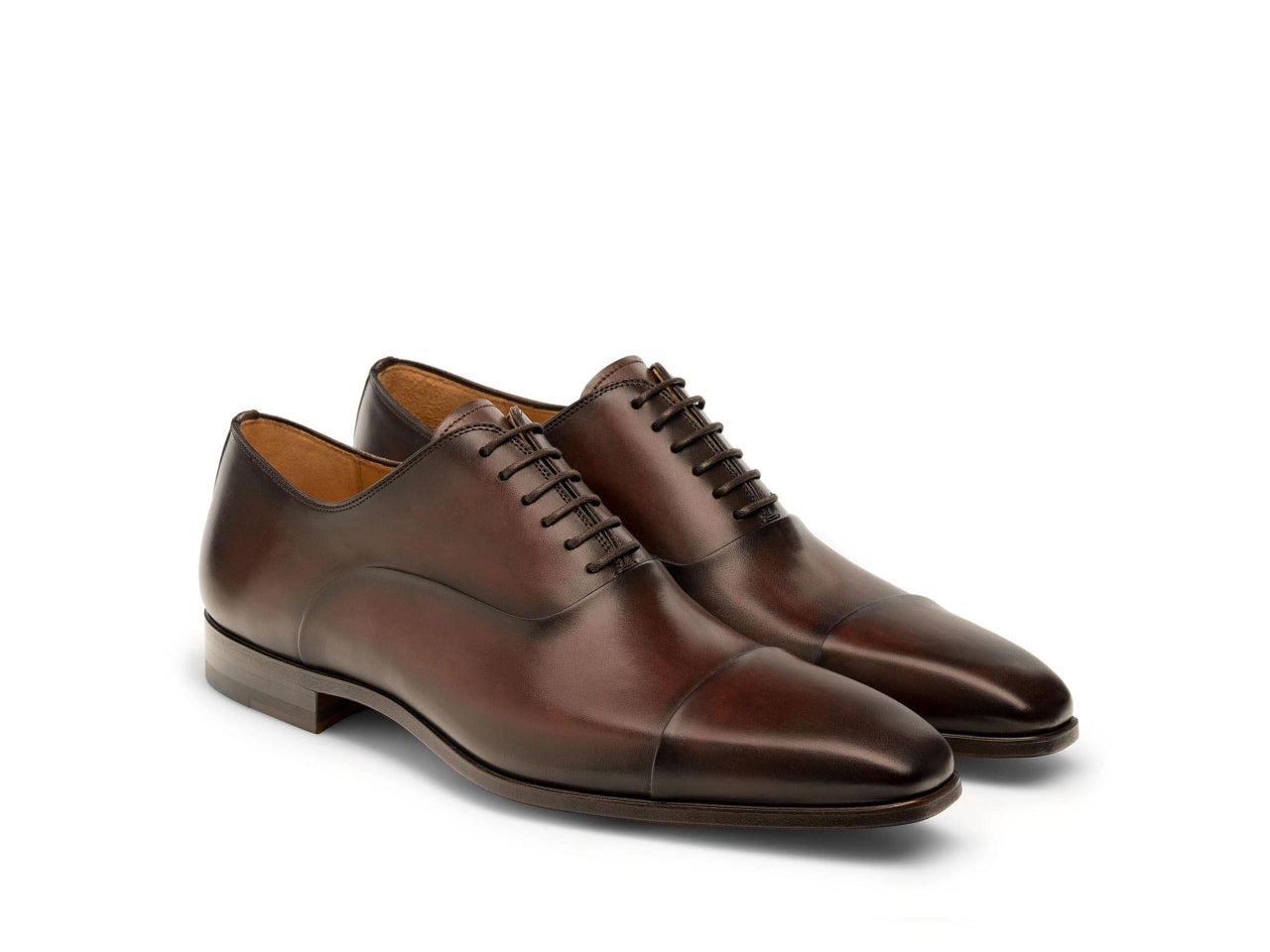 Brown Cap-Toe Oxford